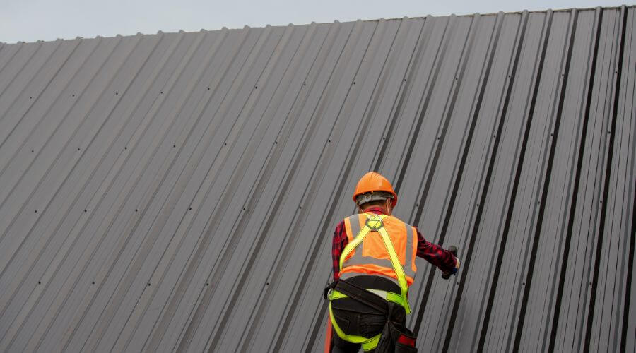 Professional metal roof repair in North Providence, RI